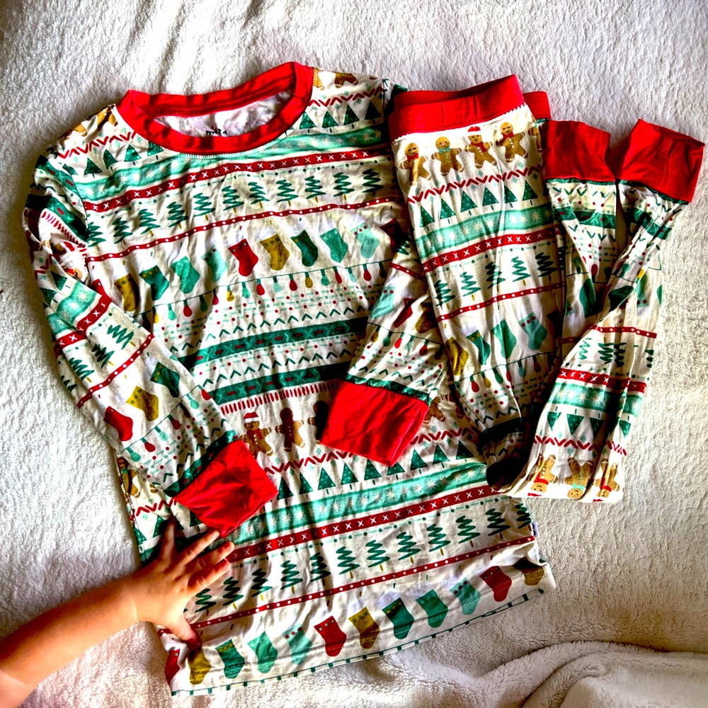 Fair Isle little Sleepies boys size 9/10